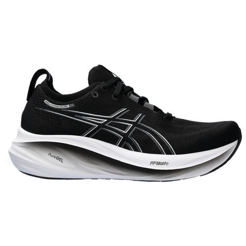 ASICS Womens ASICS® Nimbus 26 - Womens Running Shoes Black/White/White Size 9.0 | Champs Sports