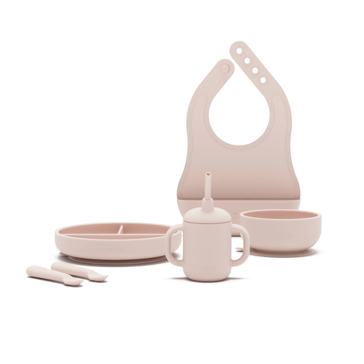 Lalo 6pc Silicone First Bites Full Kit Feeding Set | Target