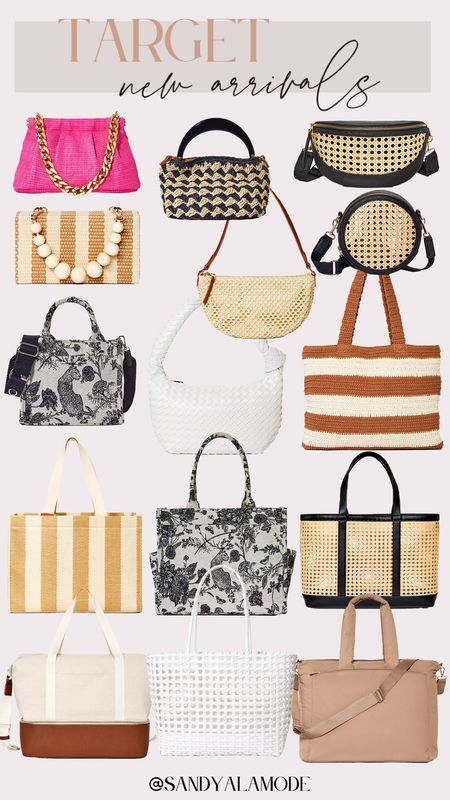 Target new arrivals | Target spring handbag | affordable spring style | designer inspired spring handbag | striped beach tote | Dior inspired tote bag | beach vacation handbag | chic belt bag | Target weekender bag 

#LTKfindsunder50 #LTKSeasonal #LTKitbag