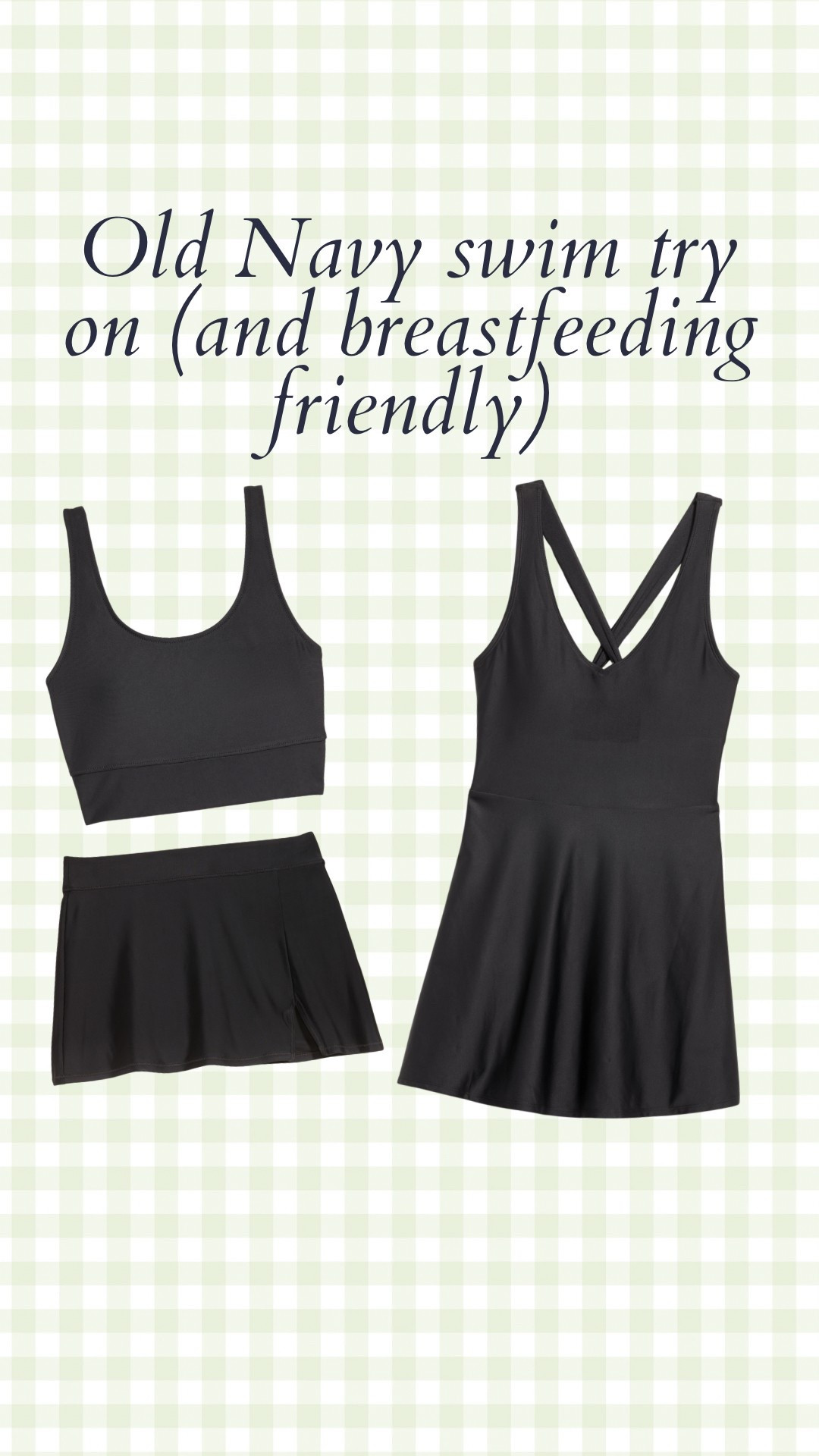 Old navy swim try on 4 weeks postpartum 

#LTKBaby #LTKKids