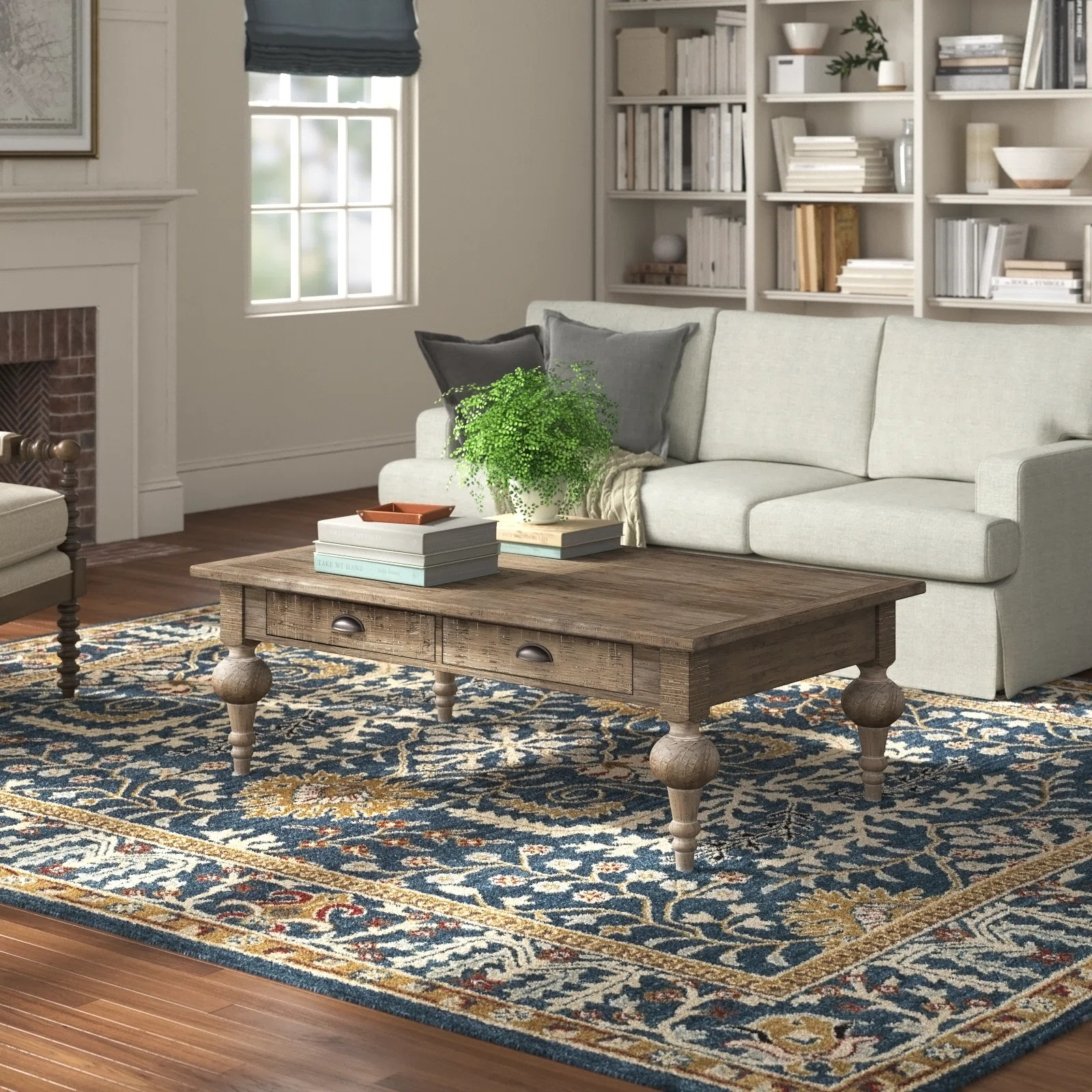 Clintwood Solid Wood 4 Legs Coffee Table | Wayfair North America