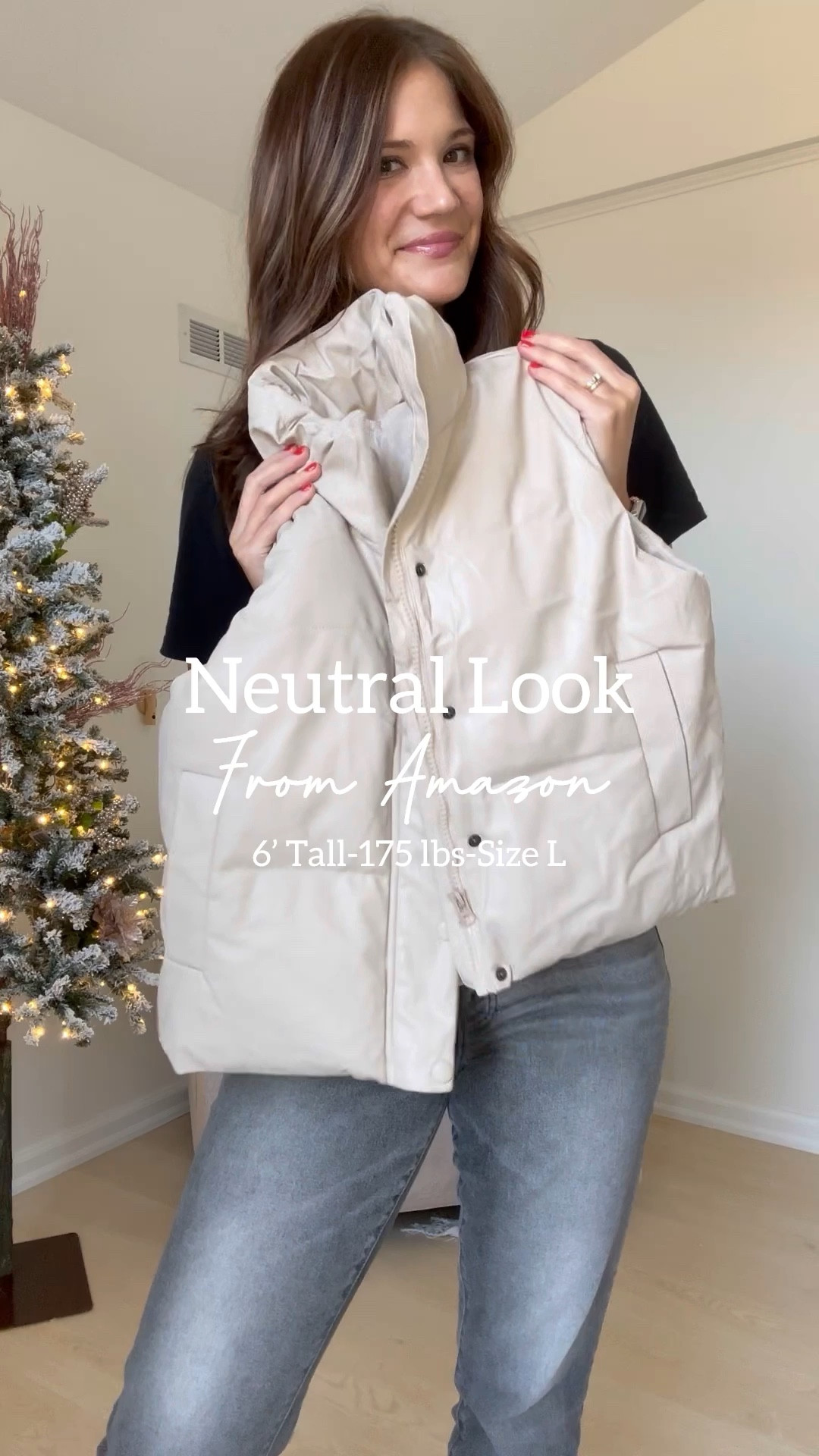 This outfit has been a top seller of 2024! I love the white tunic top and faux leather vest

#LTKfindsunder50 

#LTKVideo #LTKSeasonal