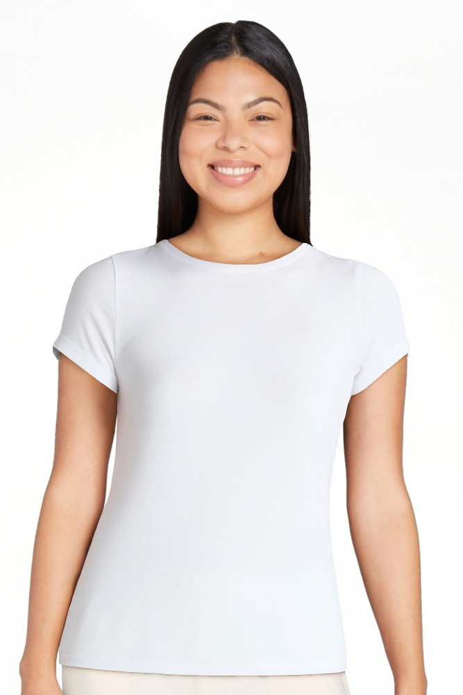 No Boundaries Crew Neck Tee with Short Sleeves, 1 or 3-Pack, Women’s | Walmart (US)