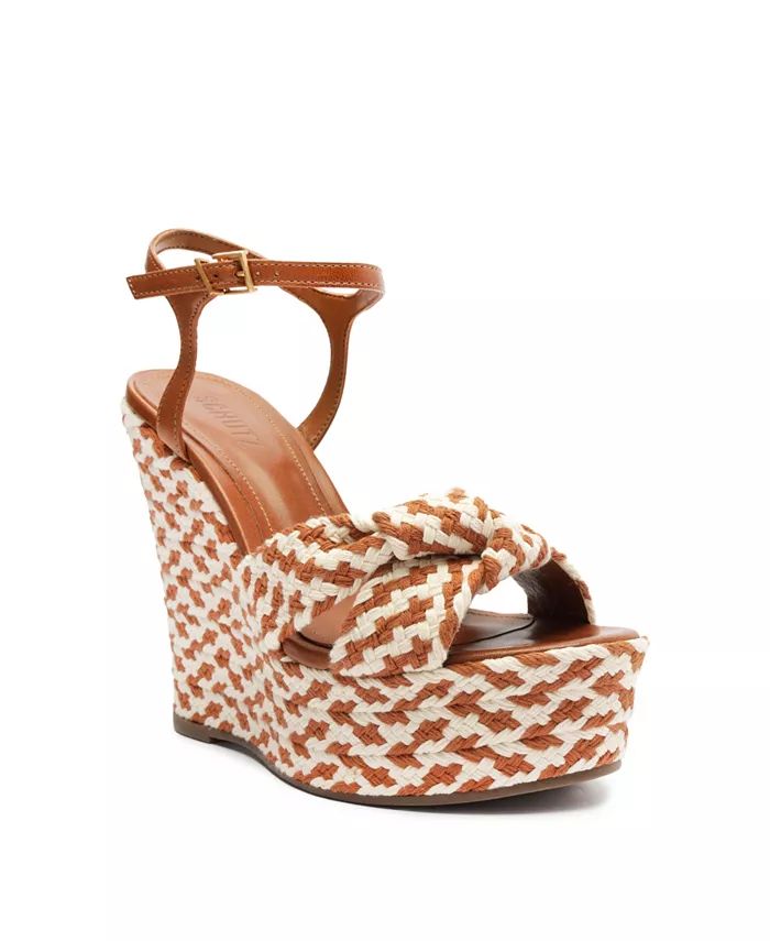 Schutz Women's Cass Wedge Sandals - Macy's | Macy's