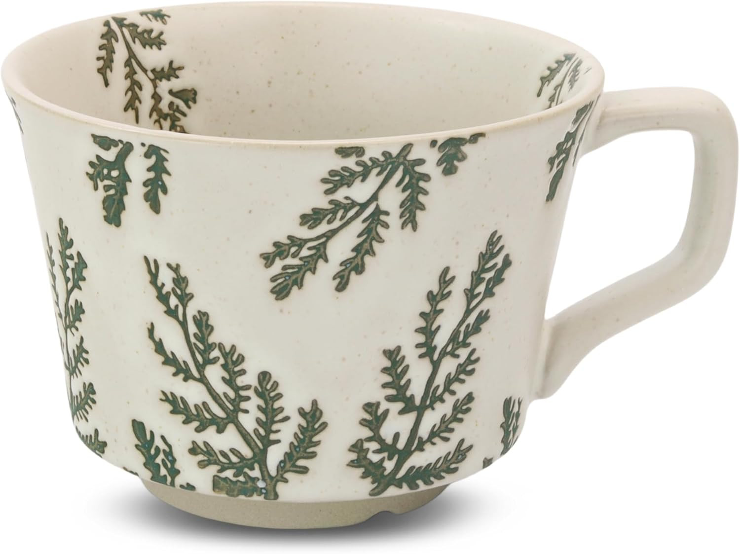 11 oz Ceramic Coffee Mug, Stoneware Teacup with Handle | Amazon (US)