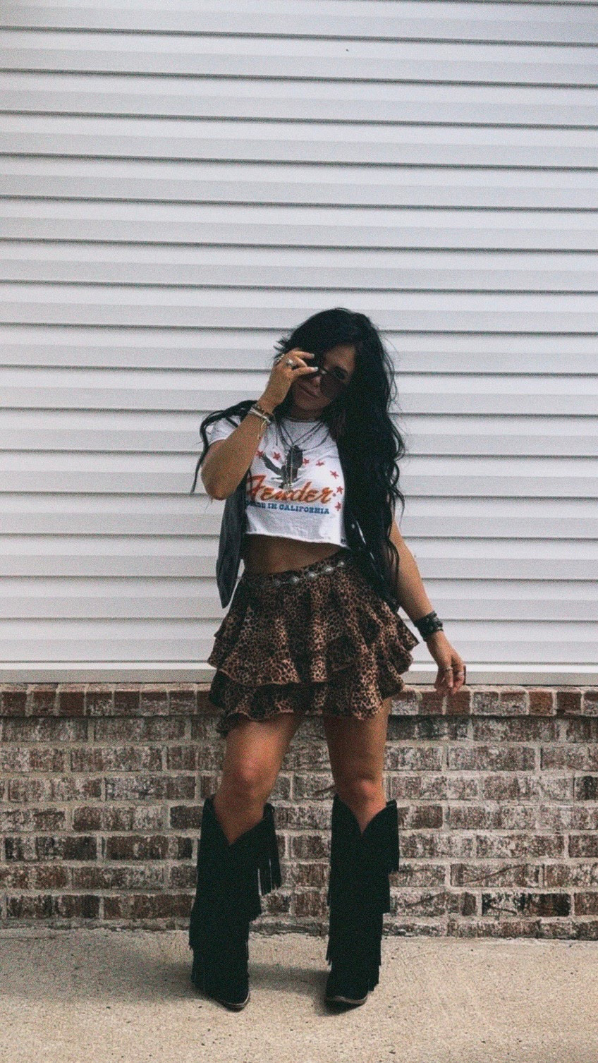 Tee is from Ross and skort is AERIE. I 🔗 similar items🫶🏼 
#western #westernfit #westernfashion #fashion