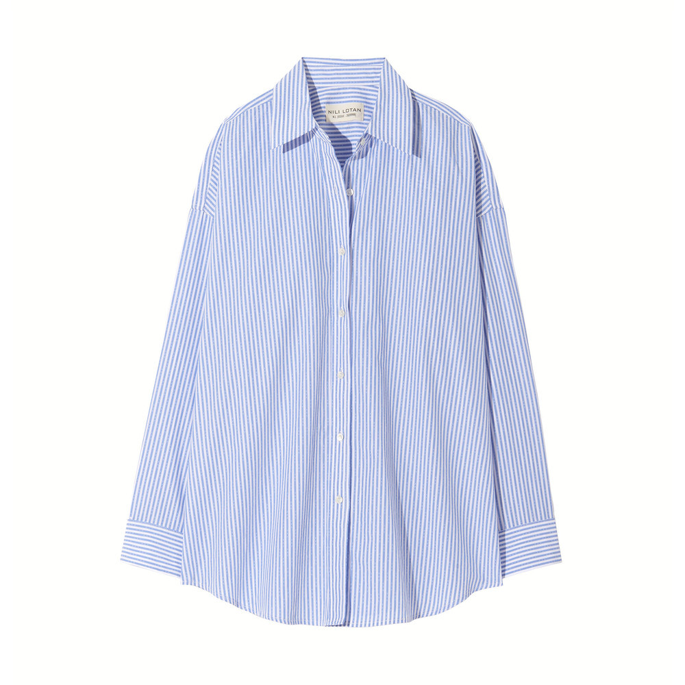 Nili Lotan Mael Oversize Shirt | goop | goop