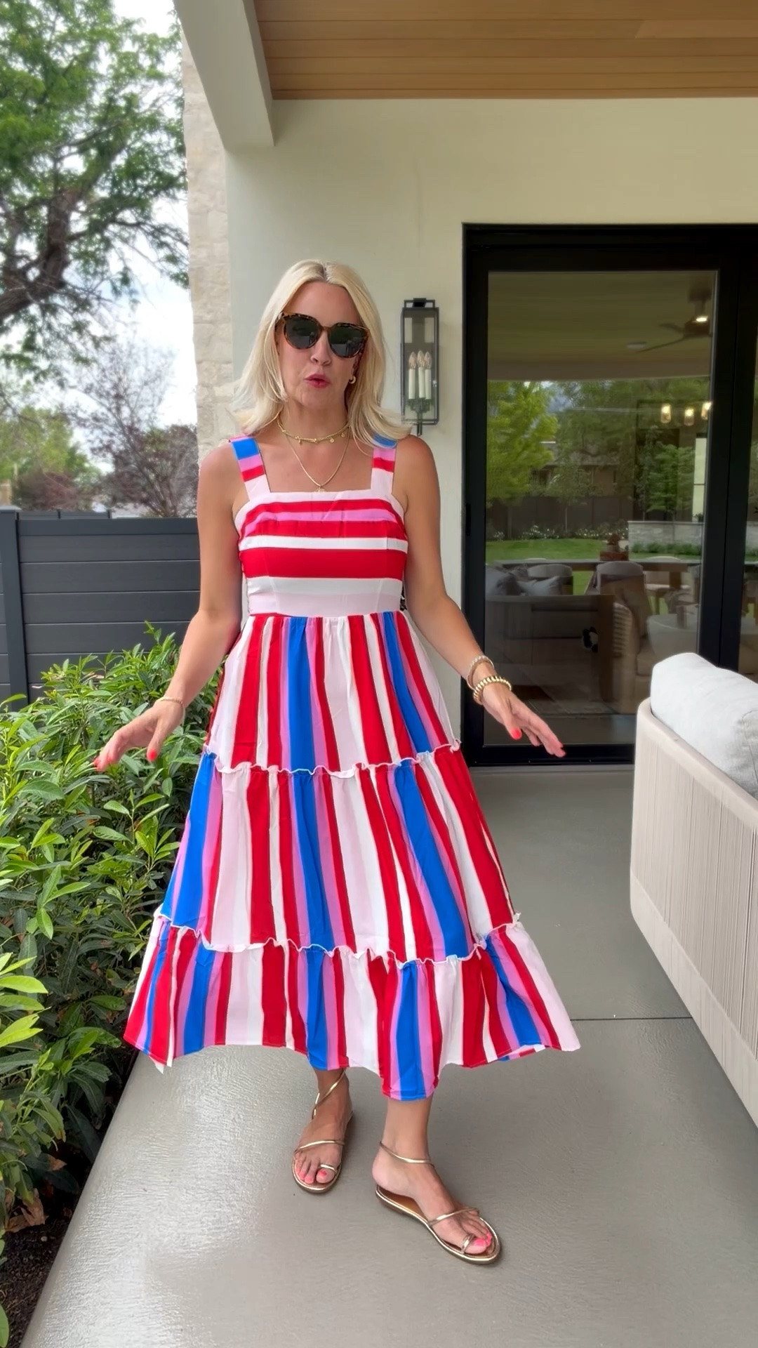 This dress is perfect for the 4th of July!

#LTKootd #LTKgrwm #LTKmomlife