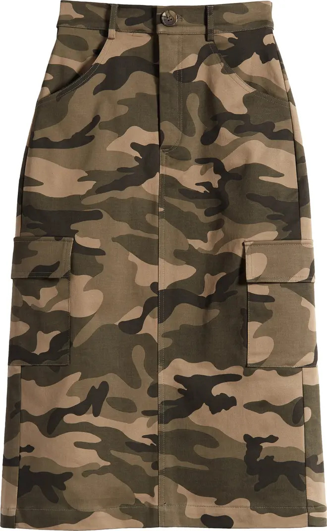Good Luck Girl Kids' Camo Print Cargo Skirt | Nordstrom | Nordstrom