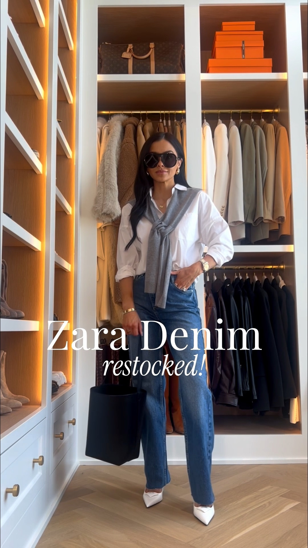 My Zara jeans just got restocked! Love the clean cut - perfect for a business casual look!

Spring denim, affordable outfits, spring workwear, Amazon designer inspired bag, Amazon shawl 

#LTKOver40 #LTKWorkwear #LTKmomlife