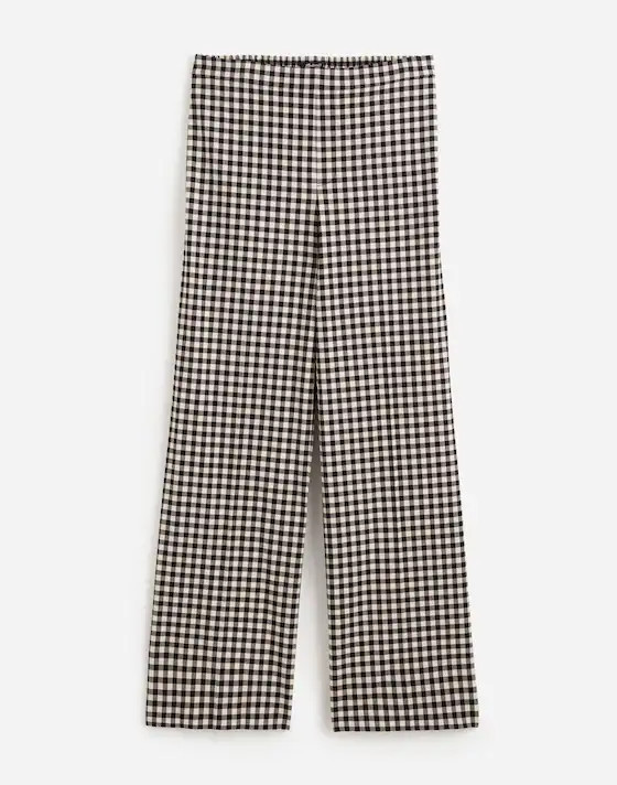 Easy Pull-On Pant in Gingham | Madewell