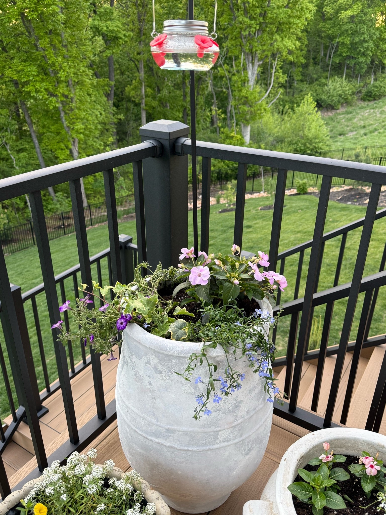 I used a terracotta planter with the Lowe’s Ramabio limewash paint. 

1. Hose down your pit with water 
2. Sponge slurry on a layer of limewash paint
3. Add a little black/brown paint to the limewash mixture for a grey undertone (preference) 
4. I like to leave a few heavy chunks and blend them in here and there
5. Let dry