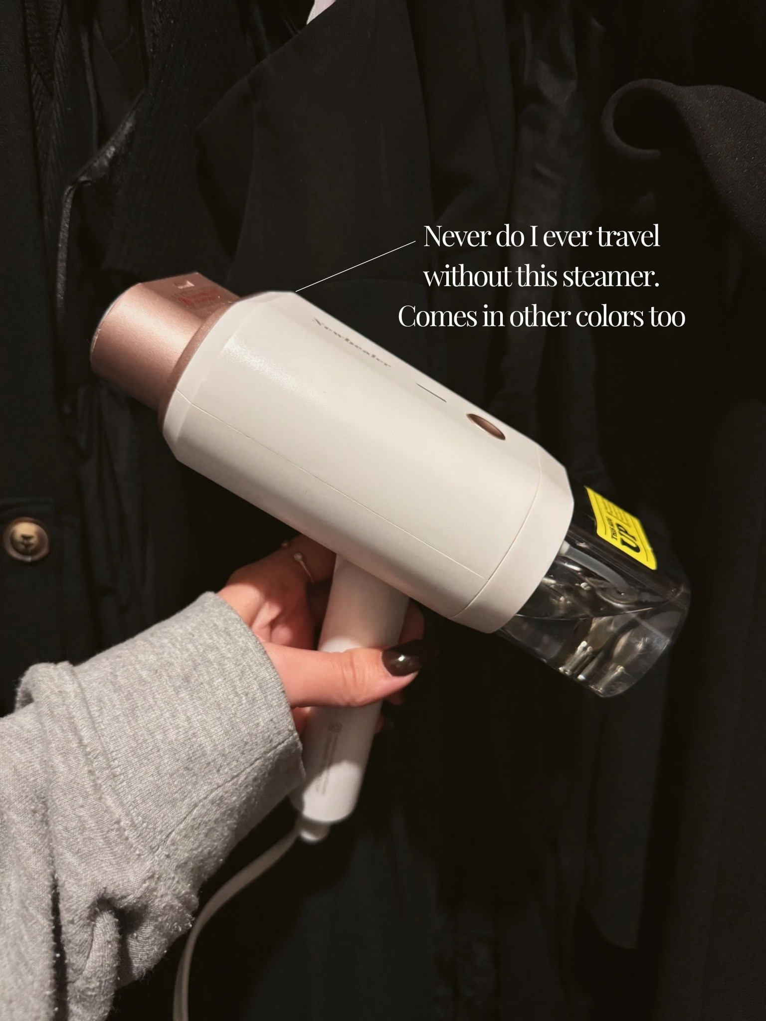 Travel steamer | portable steamer 

I never travel without this!



#LTKTravel #LTKHome #LTKGiftGuide