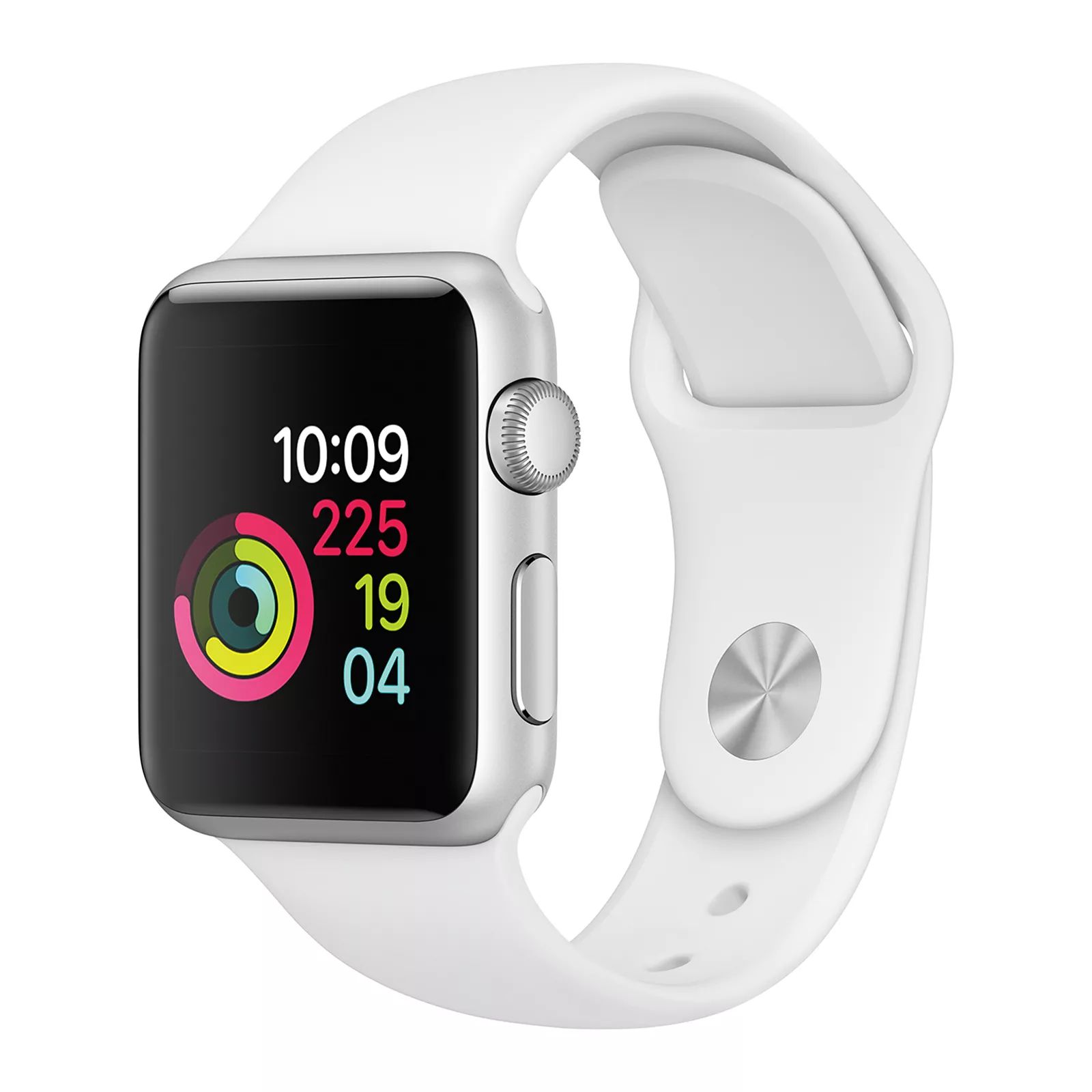 Apple Watch Series 1 (38mm White Aluminum Case with White Sport Band) | Kohl's