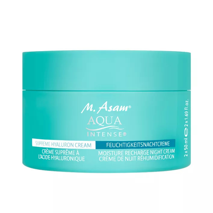 M. Asam AQUA INTENSE HYALURON Tag- & Nachtcreme 2-Kammern-Tiegel | asambeauty | asambeauty (DE)