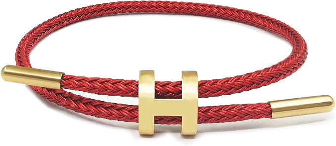 JJVYYULLM Adjustable Bracelet Rope Bracelet for Women Tatanium Steel Bracelet Gold Plated Jewelry... | Amazon (US)