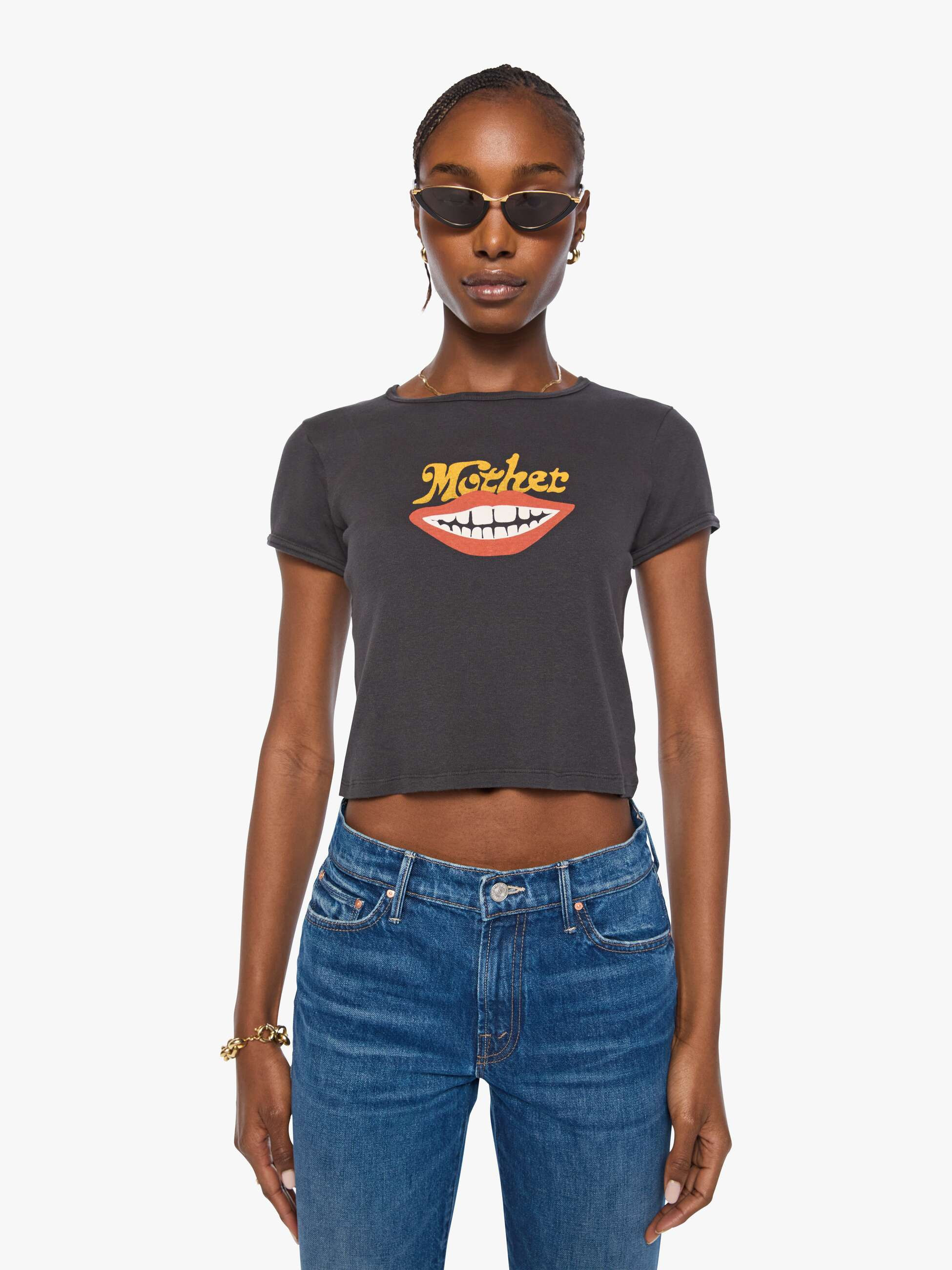 The Itty Bitty Ringer - MOTHER Mouth | Mother Denim