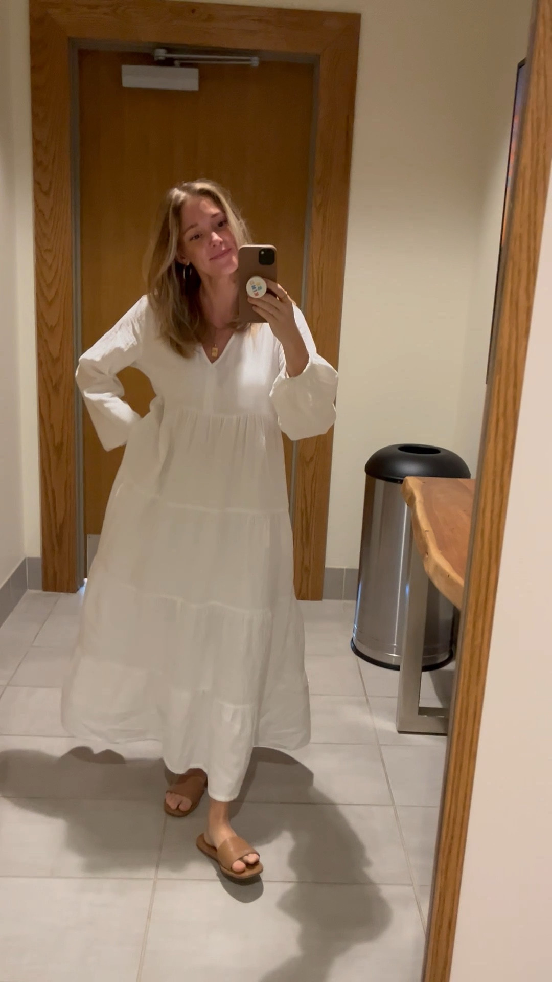 lots of compliments on this dress yesterday so figured I’d share! it is super lightweight and has pockets! it’s currently 20% off too 🤍

#LTKSale #LTKsalealert #LTKunder50