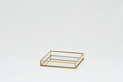 Gold Mirrored Square Tray | American Eagle Outfitters (US & CA)