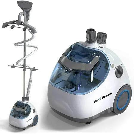 PurSteam Garment Steamer, Heavy Duty Powerful Fabric Steamer with Fabric Brush and Garment Hanger | Walmart (US)