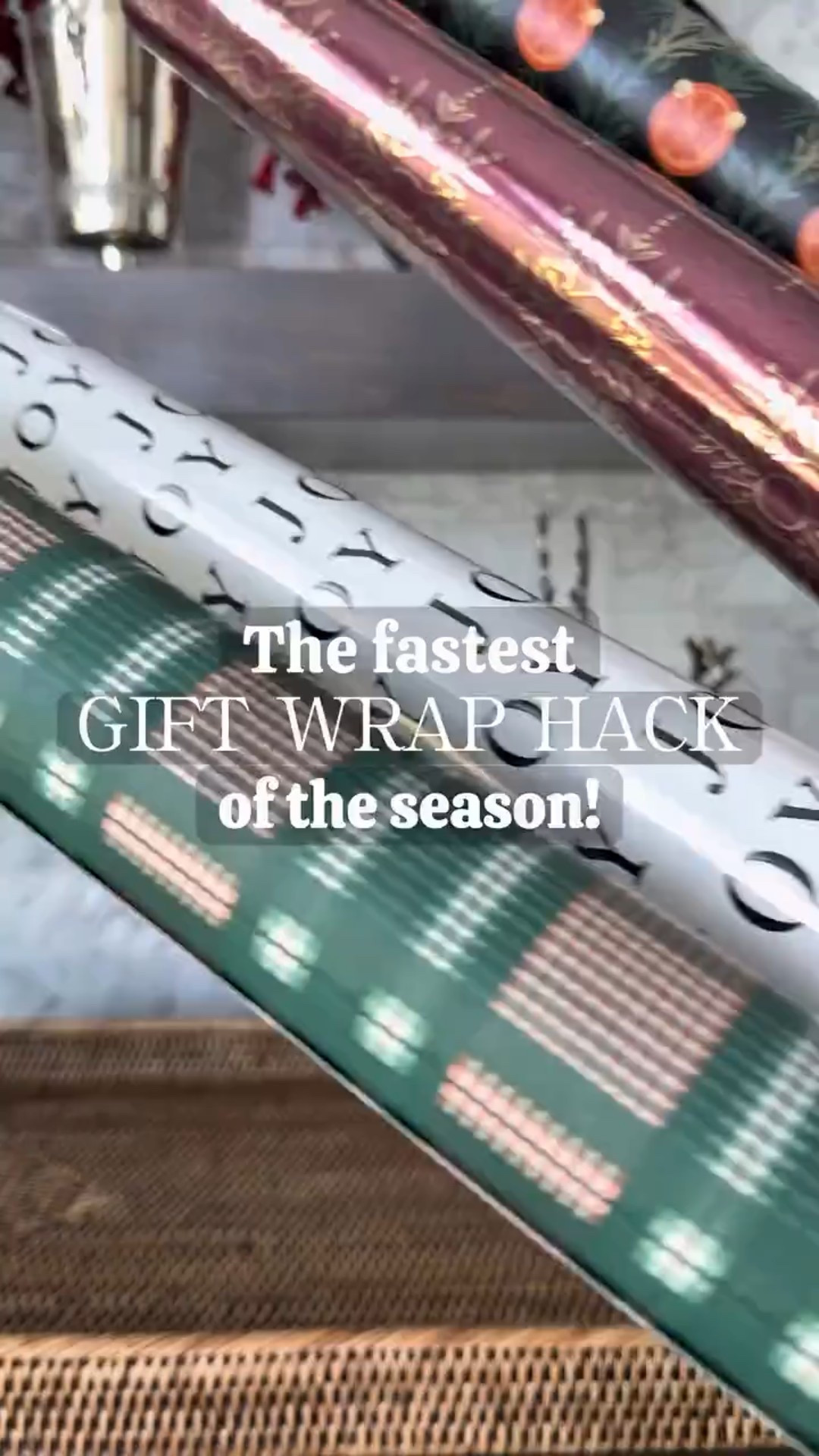 ✨Save time & skip the scissors! 🎁 No more jagged or ripped wrapping paper!✨

#wrappingpaper #giftwrappingideas #momhack #timesaver 

#LTKFindsUnder50 #LTKHoliday #LTKCyberWeek