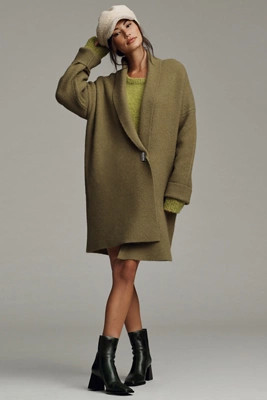 The Mariel Long-Line Cardigan | Anthropologie (US)