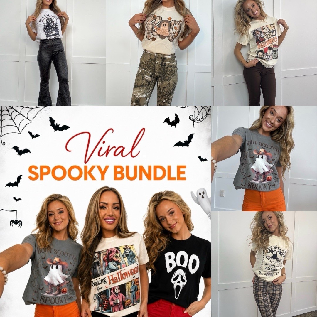 POV: Summerween outfits are officially a thing 🎃☀️ The Viral Spooky Flare Bundle is giving cozy spooky girl energy with the famous Fiona Flares + surprise Halloween top 👻🖤

💸 Save 20% with code JH20

Don’t wait—these bundles always sell out fast!

#SummerweenStyle #LTKFinds #FallFashionTrends #BoutiqueStyle #FionaFlares

#LTKSeasonal #LTKMidsize #LTKU