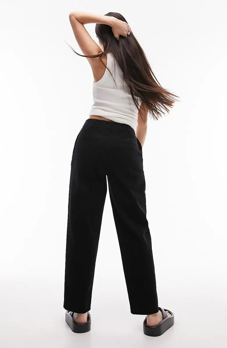 Topshop Cotton Corduroy Trousers | Nordstrom | Nordstrom