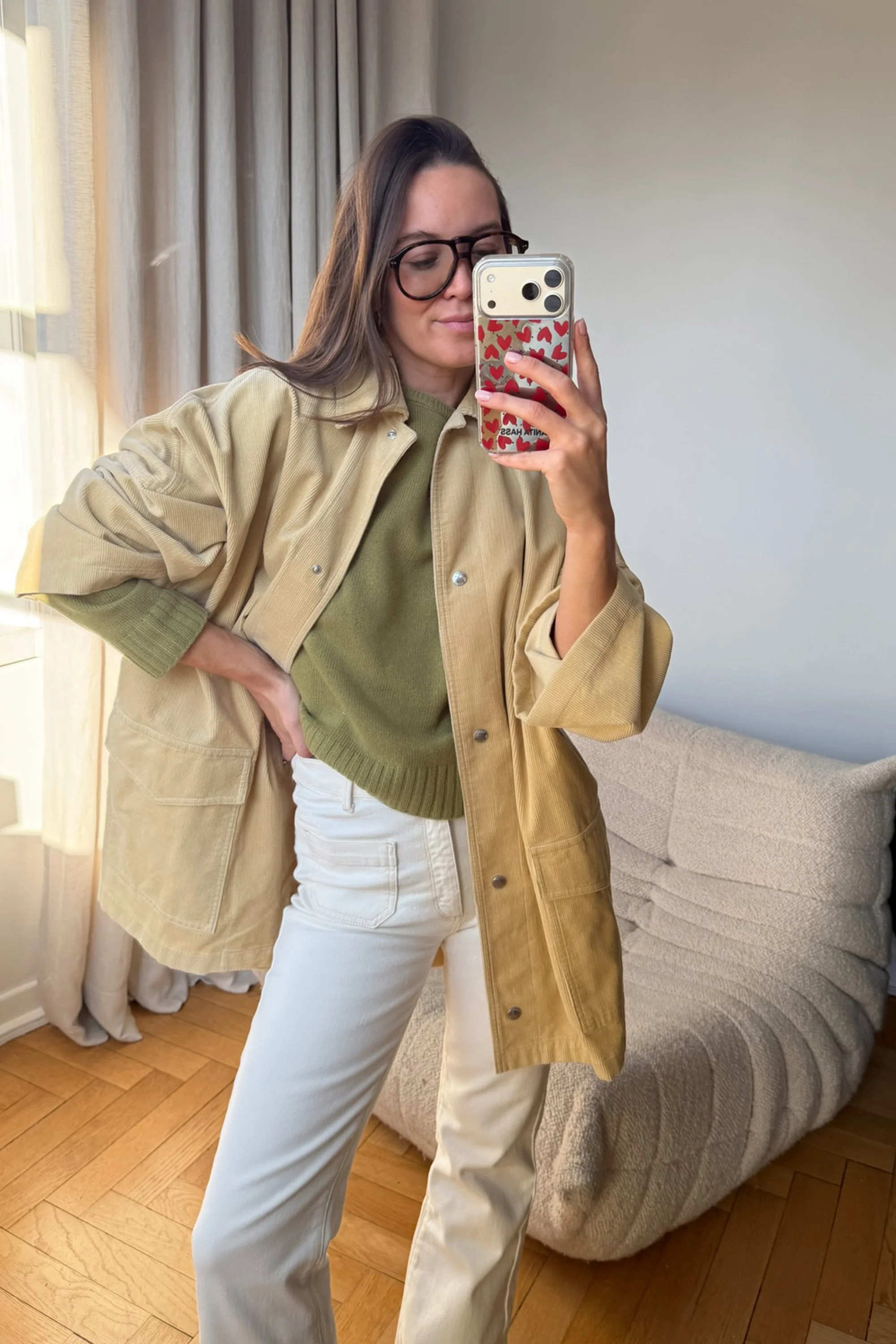 Pullover Ash in Avocado | ANITA HASS