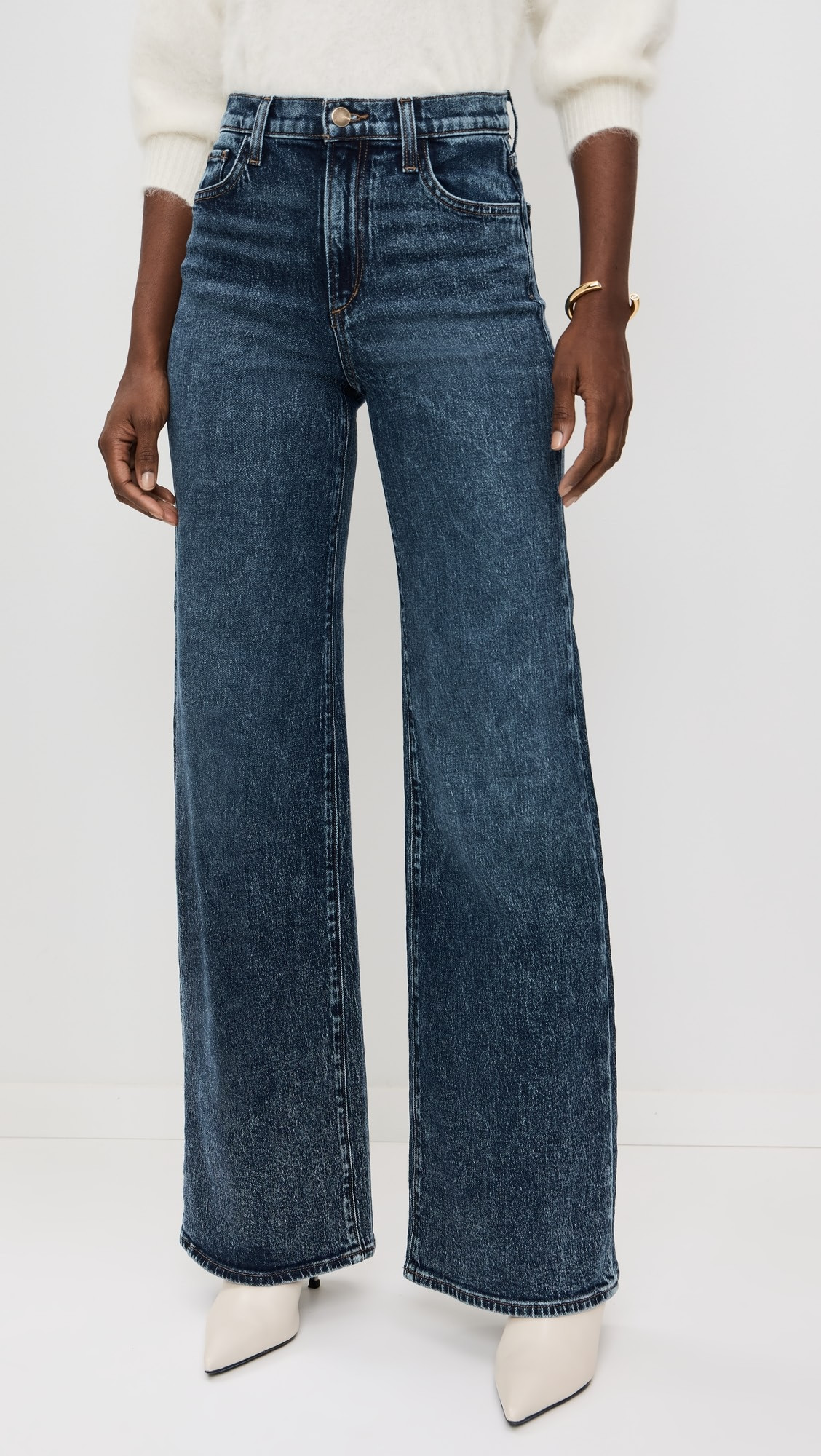 The Mia High Rise Wide Leg Jeans | Shopbop