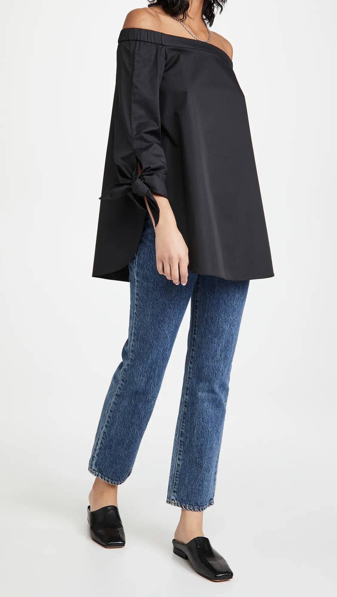 Tibi Satin Poplin Tunic | Shopbop | Shopbop