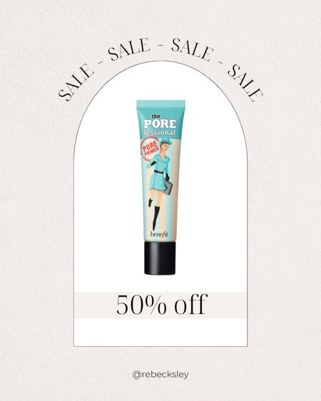 Benefit Cosmetics Porefessional face primer on sale for one day only!


Ulta Semi Annual Sale makeup find, face primer, smoothing primer

#LTKbeauty #LTKsalealert #LTKfindsunder50