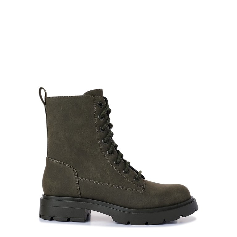 No Boundaries Women's Combat Boots | Walmart (US)