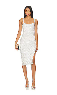 Oceanus Calliope Dress in White from Revolve.com | Revolve Clothing (Global)