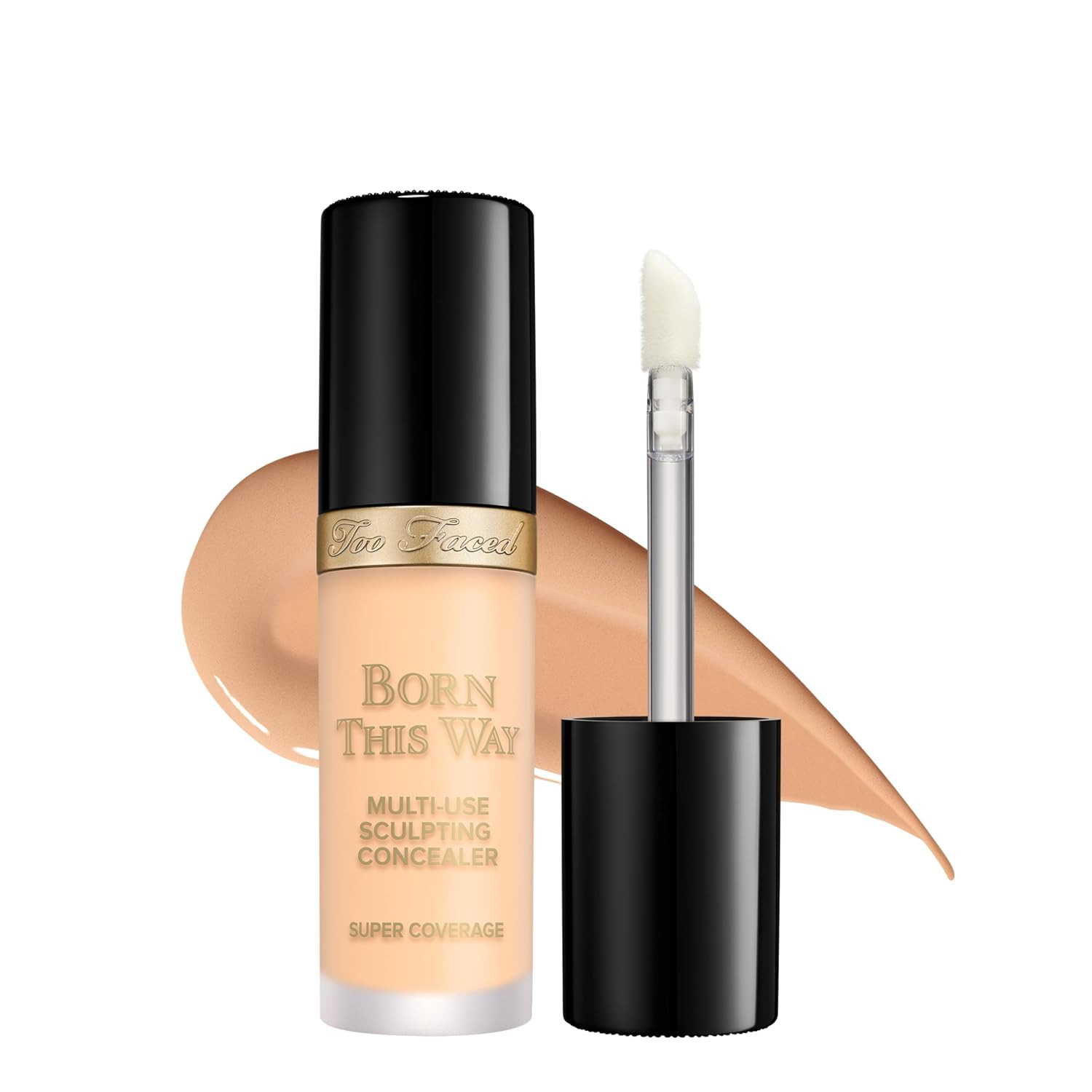 Too Faced Born This Way Super Coverage Multi-Use Concealer | Full-Coverage Hydrating Concealer for Dark Circles & Blemishes with Natural Finish | Hyaluronic Acid & Coconut Water | Amazon (US)