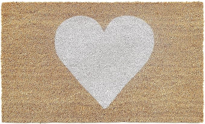 Calloway Mills MadisonHeart Red Doormat (White, 17" x 29") | Amazon (US)