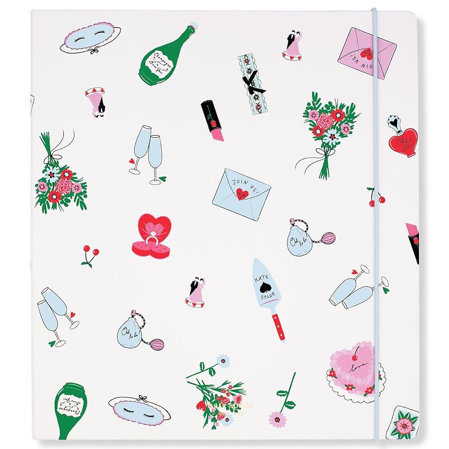 Kate Spade New York Wedding Planning Book and Organizer, Wedding Binder with Pages for To-Do List... | Amazon (US)