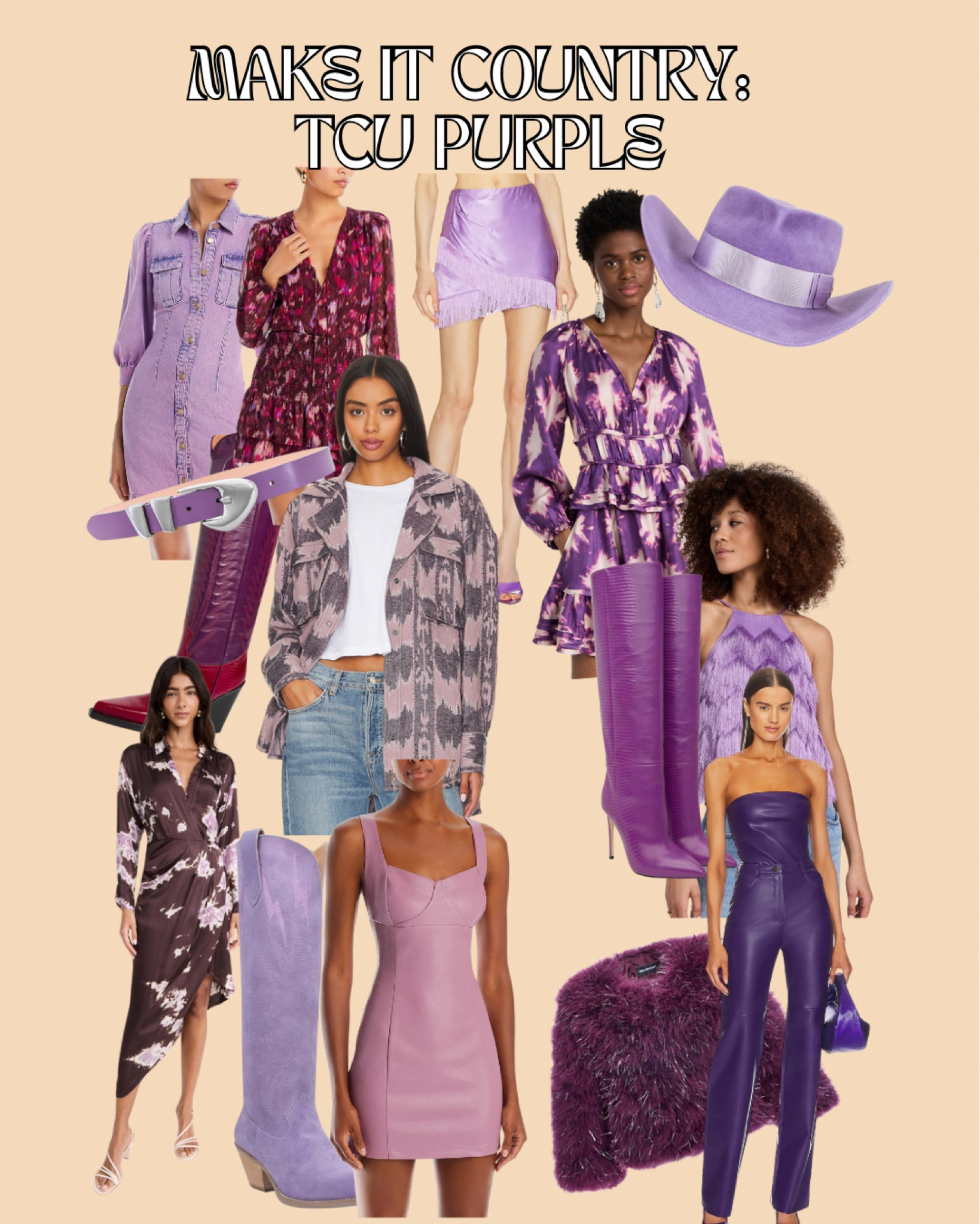 Horn Frog Purple, but make it country 💜