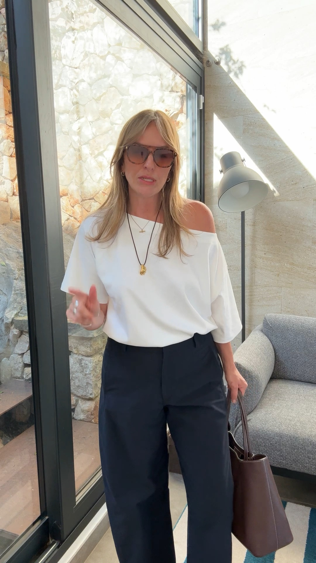 Sharing my capsule holiday wardrobe outfits
Easter in Mallorca 
Barrel trousers -large 
T shirt - U.K. 14 , loose fitting 

@Albaray 
@Orelia 


#LTKsummer #LTKtravel #LTKspring