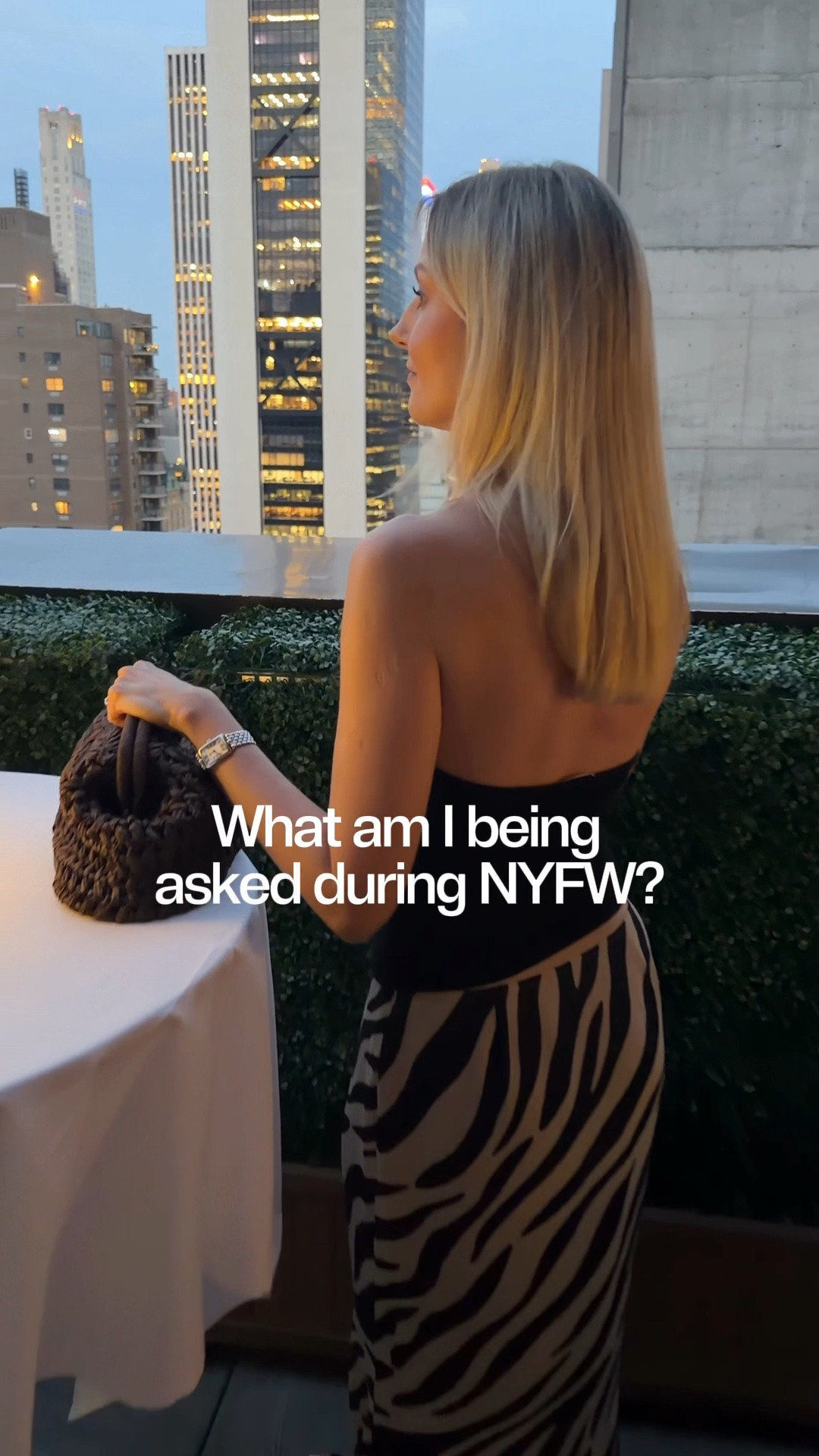 NYFW is here 🗽✨ and just in time, this zebra skirt is BACK! I swear there are so many ways to style it for fall. #nyfwoutfit #zebraskirt #maxiskirt #falloutfit #fallfashion

#LTKNYFW #LTKootd #LTKgrwm