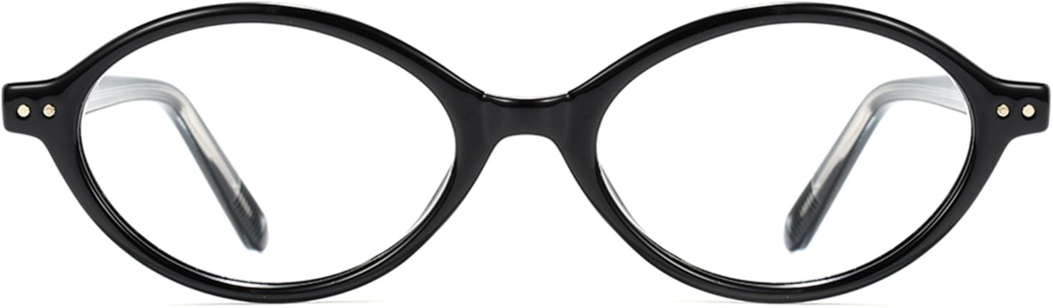 TIJN Olisa Blue Light Blocking Glasses for Women Men,Oval Glasses Frame Bluelight Glasses for Gam... | Amazon (US)