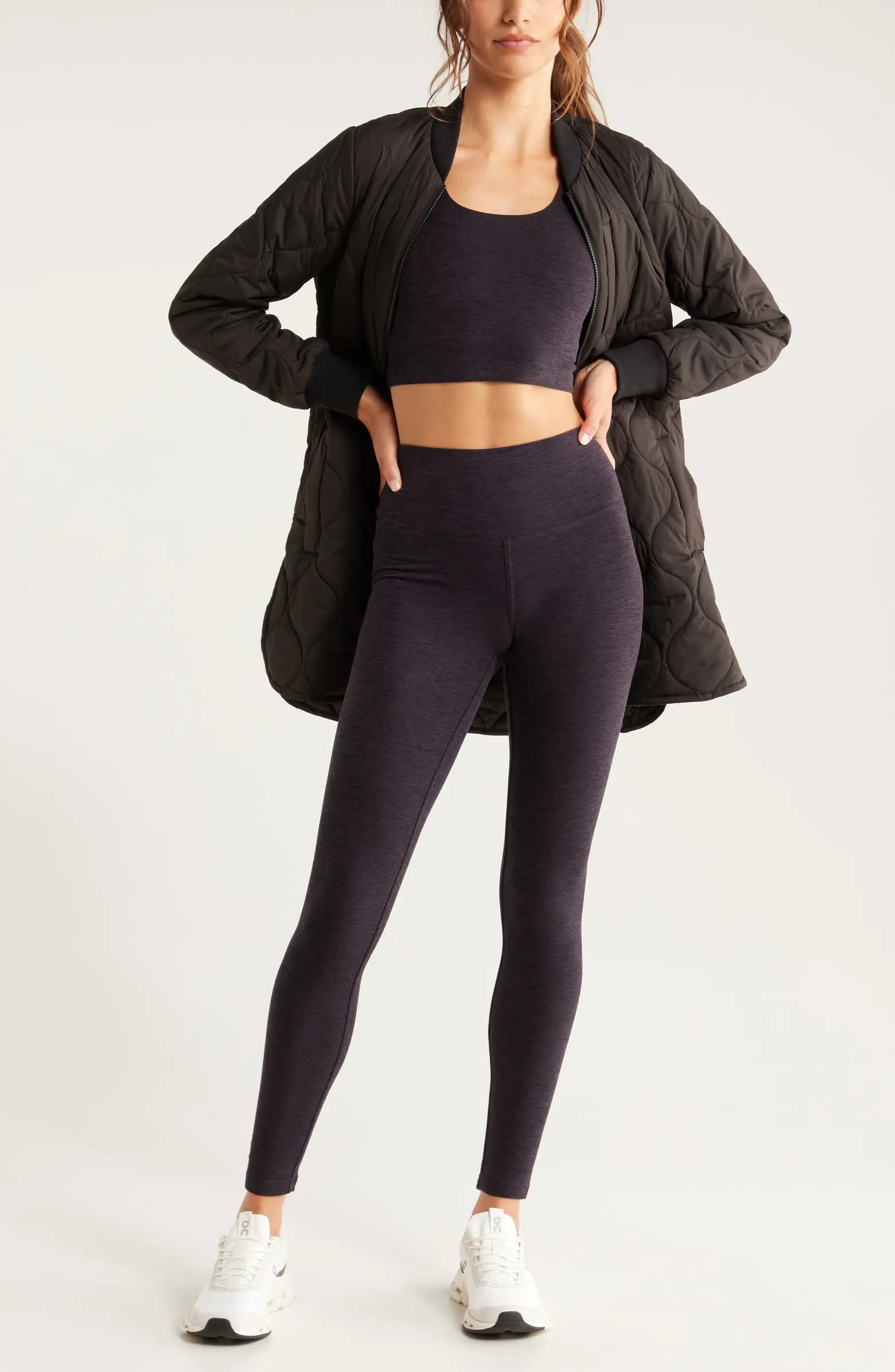 Zella Renew Mélange High Waist Leggings | Nordstrom | Nordstrom