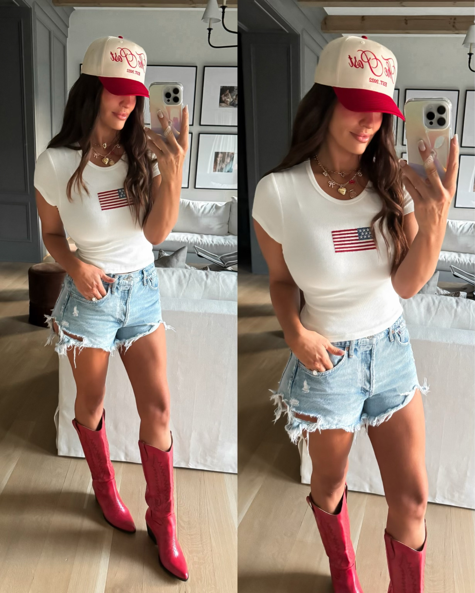Postie20 = 20% off

Americana outfit, summer outfit, red cowboy boots, 4th of July outfit

#LTKFindsUnder50 #LTKShoeCrush #LTKFindsUnder100