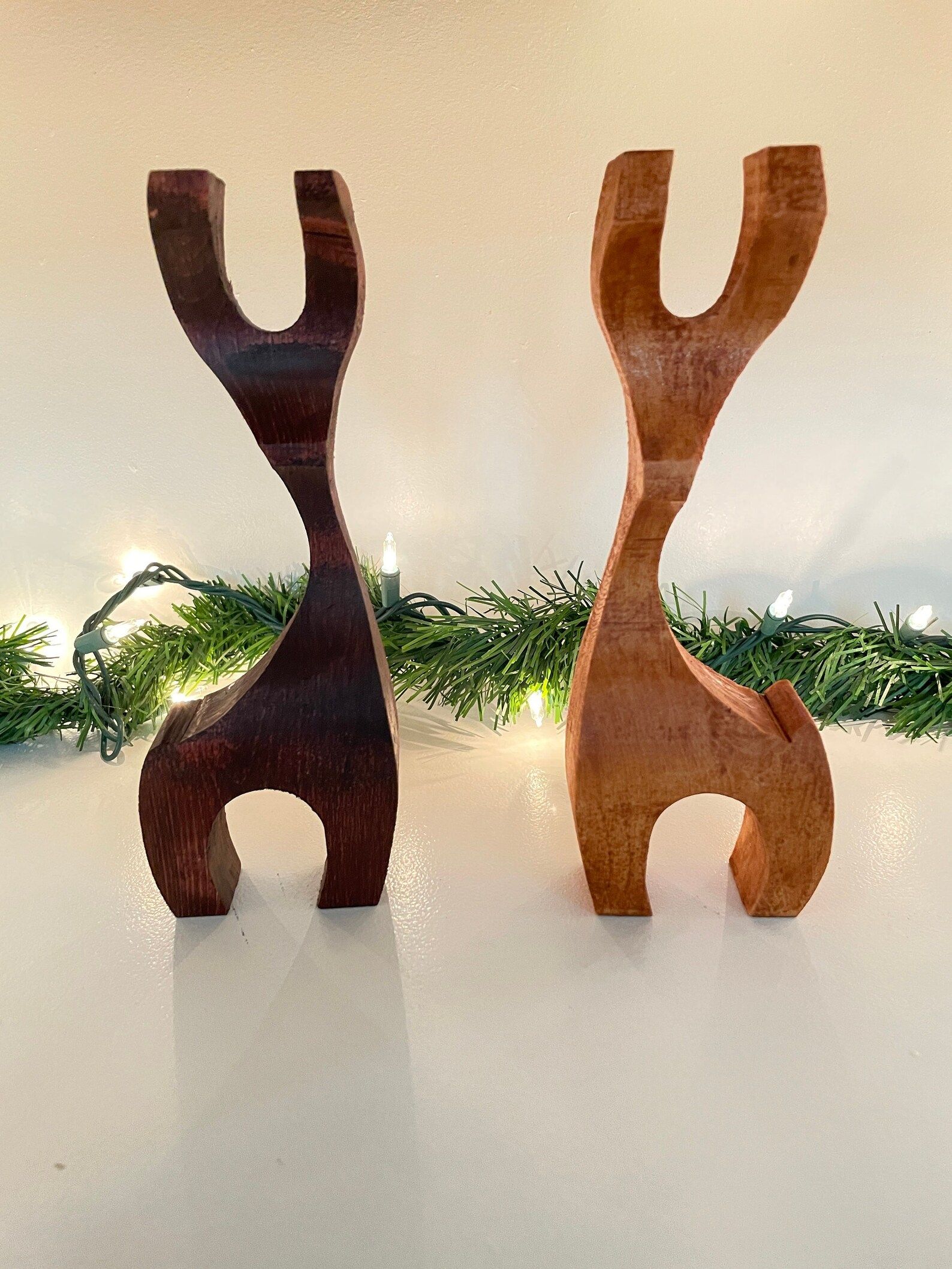 Wooden Reindeer - Etsy | Etsy (US)