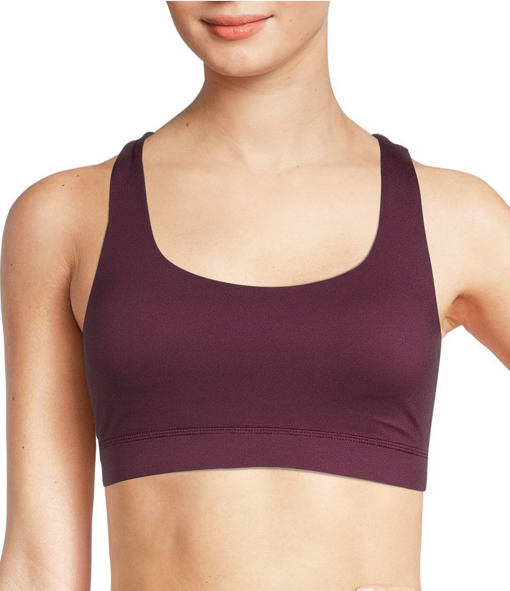Active Dynamic Lightweight Supportive Compression T-Back Sports Bra | Dillards