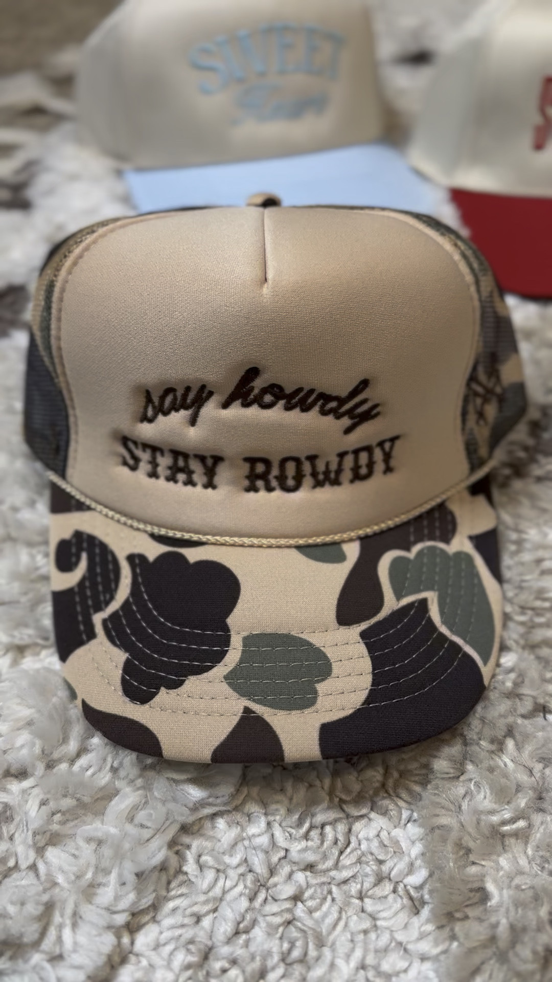 My favorite trucker hats 

#LTKHoliday #LTKWatchNow #LTKStyleTip