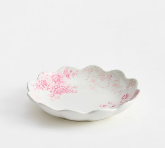 LoveShackFancy Rose Ceramic Catchall | Pottery Barn (US)