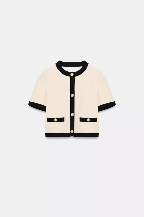 SHORT SLEEVE BLAZER | Zara UK