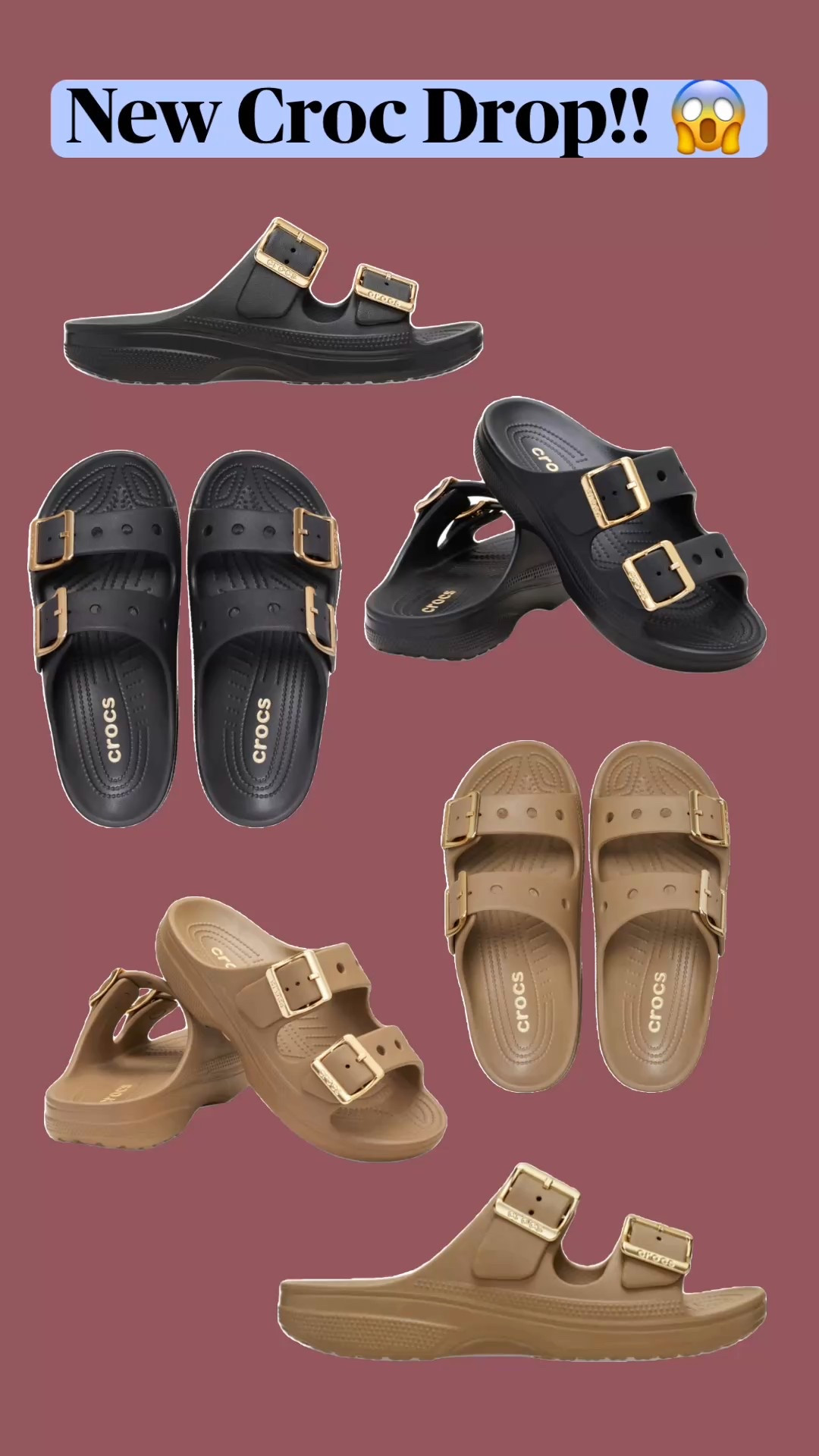 The viral new Croc Sandals!! Available in all sizes. Get them before they’re gone! 

#LTKSeasonal #LTKmomlife