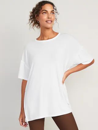 Oversized UltraLite All-Day Performance T-Shirt for Women | Old Navy (US)